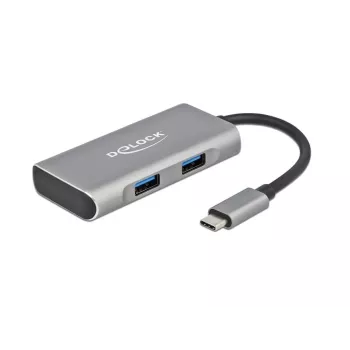 USB Hub DeLOCK External USB 10 Gbps USB Type-C Hub 63260