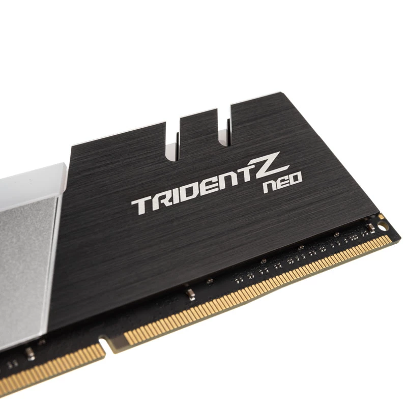 DIMM 16 GB DDR4-3600 (2x 8 GB) Dual-Kit, Arbeitsspeicher schwarz/silber, F4-3600C16D-16GTZNC, Trident Z Neo, INTEL XMP