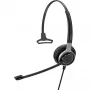 EPOS IMPACT SC 630 - Century - Headset - On-Ear - Wired - Easy Disconnect - Black, Silver (1000554)