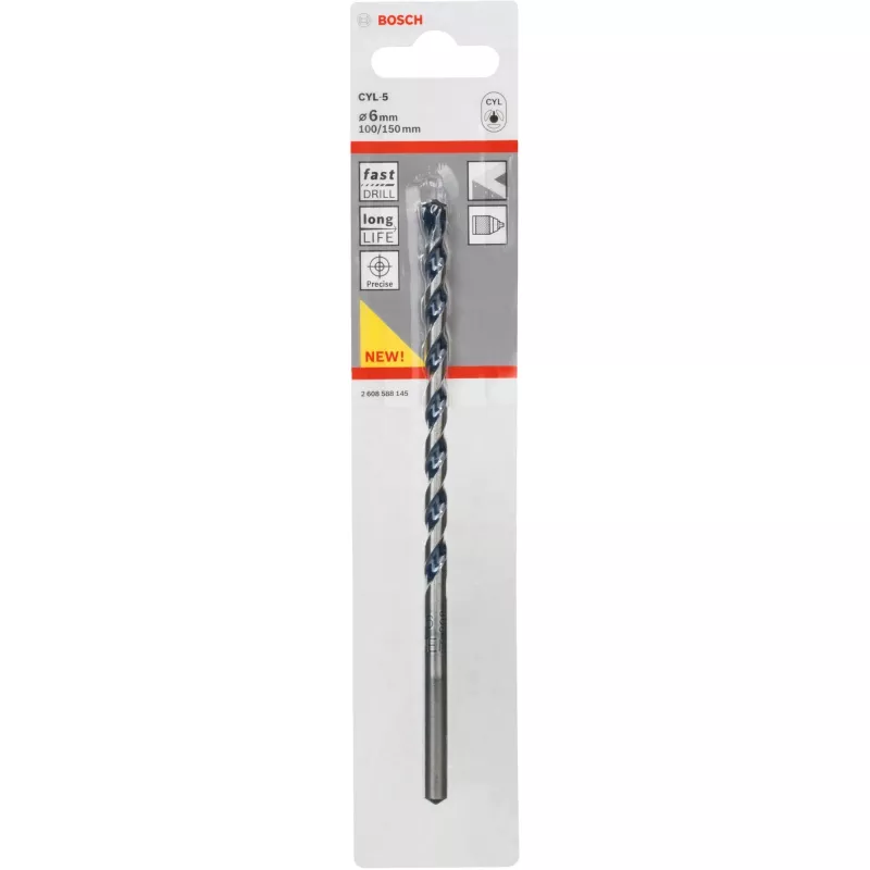 Drill Bit Bosch CYL-5 6mm 150mm