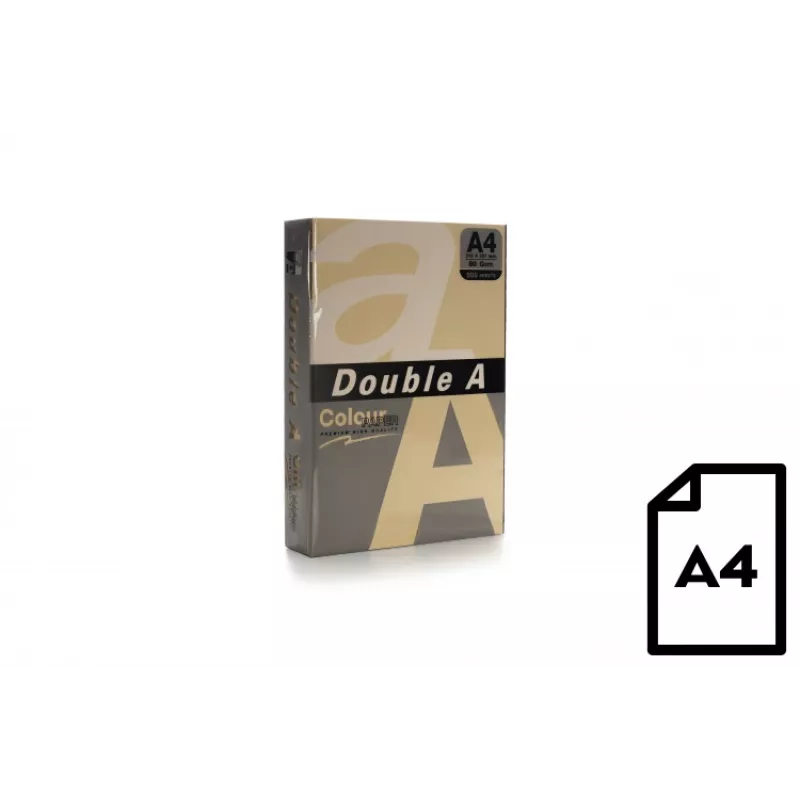 Colour paper Double A, 80g, A4, 500 sheets, Old Rose