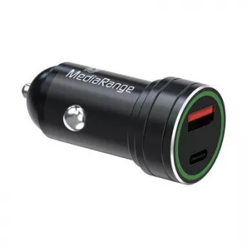 Mobile device charger MediaRange MRMA120 Fast charging Black