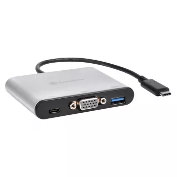 External video adapter SILVERSTONE CH7517 USB-C to VGA (Chrontel CH7517) external display connection