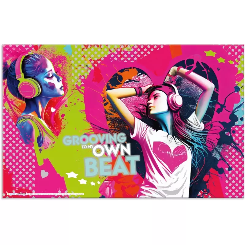 Desk Pad HERMA 19595 Multicolour Cardboard 550x350mm