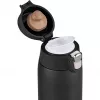 Travel mug EMSA N2151700 0.4 L, black matt, flip lid