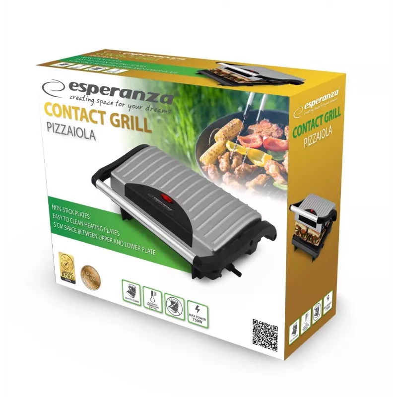 Esperanza Ekg005 electric Grill Pizzaiola Ekg005