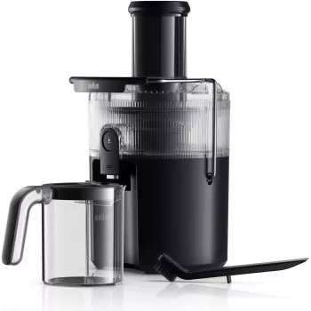 MultiJuice 5 juicer SJ 5000 (black, 800 Watt, juice container 1.5 L)