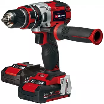 Pistol Grip Drill Einhell TE-CD 18 Li-i BL, 1.69 kg, Keyless Chuck, 2 Ah Battery