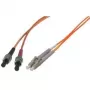 Tecline exertis Connect - Patch-Cable - ST multi-mode (M) to LC Multi-Mode (M) - 2 m - Fibre Optic - 50/125 micrometre - OM2 - orange (85402)
