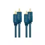 Stereo Audio Cable (2x RCA-Plug/2x RCA-Plug) - 2,0 m RCA-Coaxial Cable for powerful stereo sound