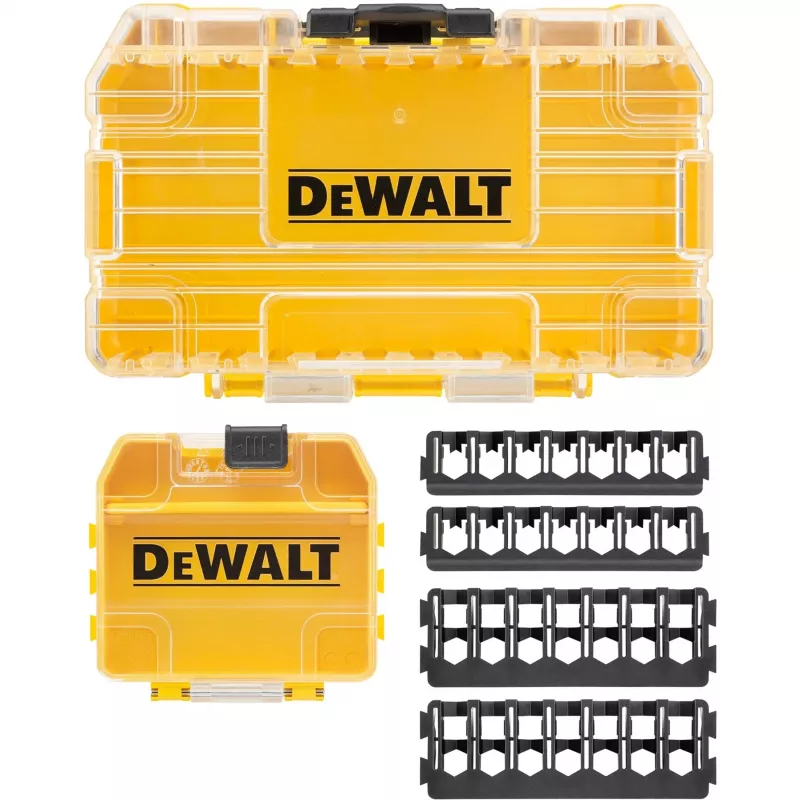 Tool box DeWalt DT70801 small ToughCase portable storage with secure latches