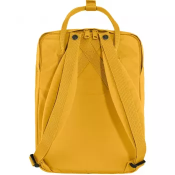 Backpack Fjällräven Kanken Laptop 13 inch — Casual city backpack, Yellow, 250×160×350 mm, Polyamide/PP/Vinyl