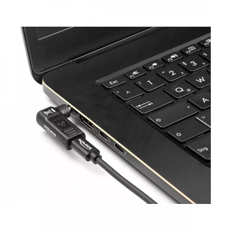 DeLOCK Adapter USB Type-C female to Dell 7.4 x 5.0 mm male 90° angled
