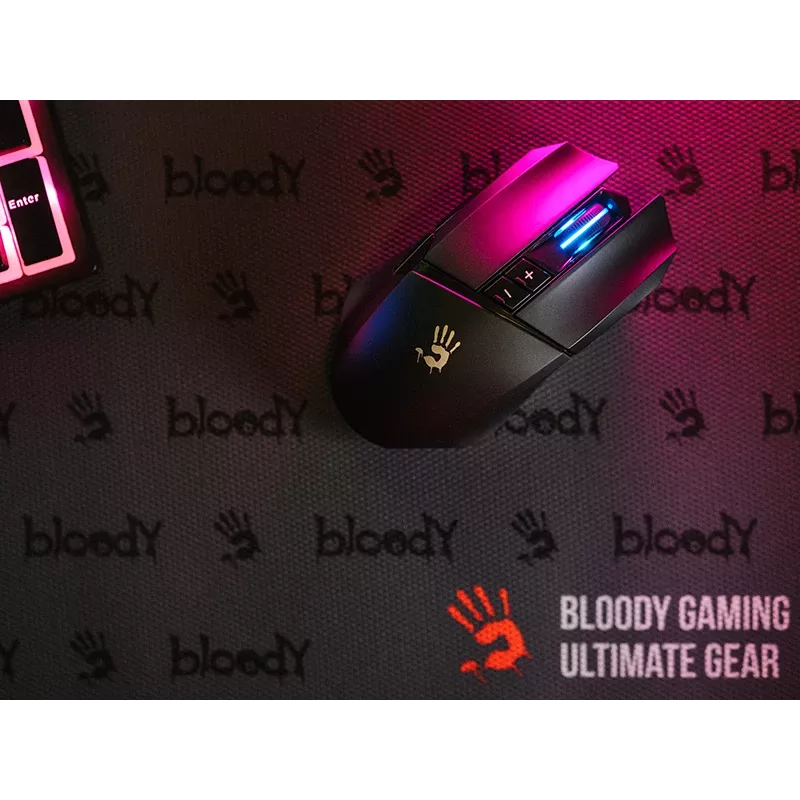 A4TECH BLOODY Mouse R36 ULTRA WRLS 2.4G+USB Black