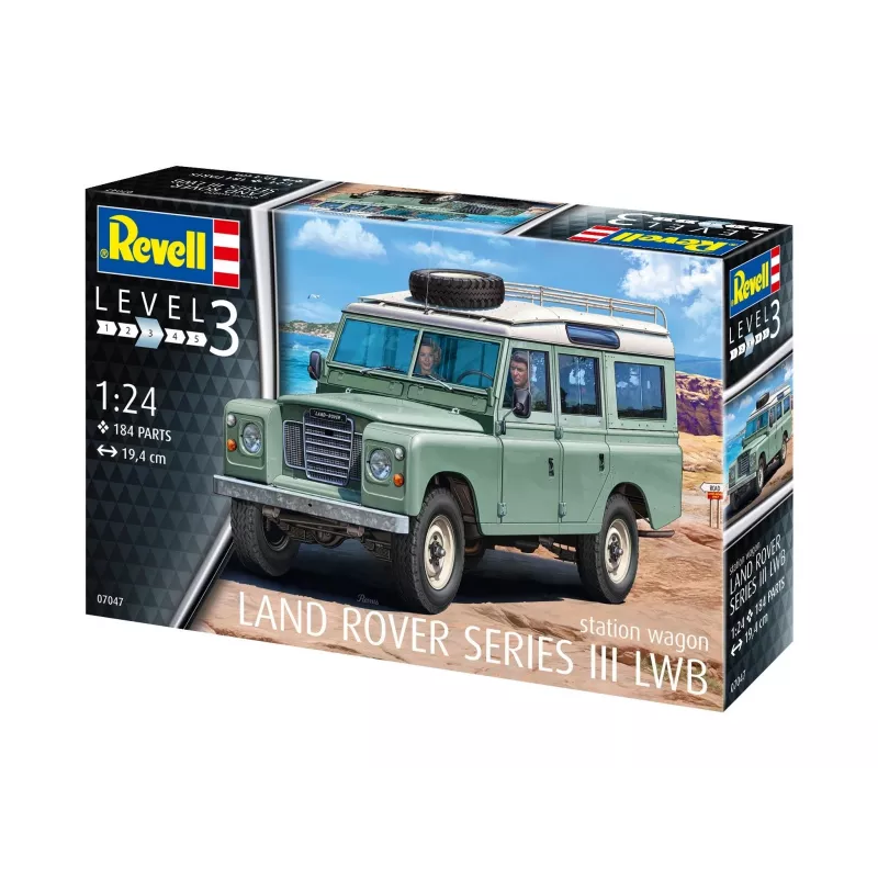 Plastic model Land Rover Series III
