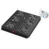 Cooling fan ROLINE 19-inch roof-mounted unit 6 fans Thermostat black