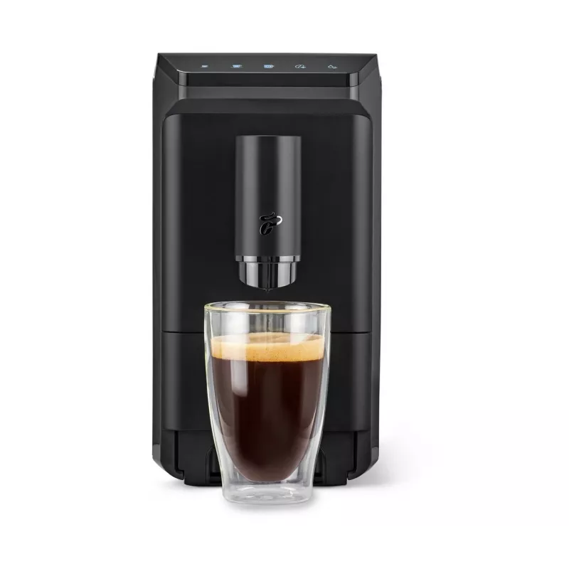 Espresso machine Tchibo Esperto Mini black — compact home espresso maker