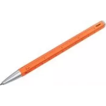 Multifunction ballpoint pen TROIKA PES40/NO Aluminium Orange 4 pcs