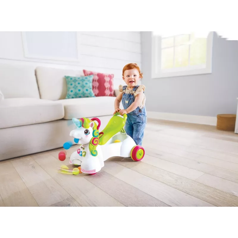 Ride-on, Pushe r 3in1 - Unicorn