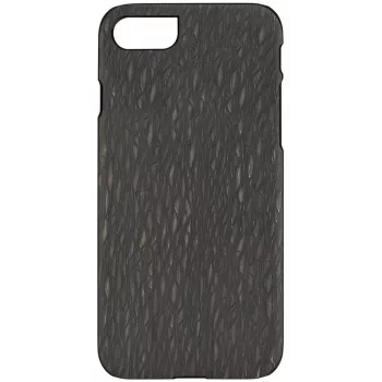 Phone case man and wood for iPhone 7/8 — black Carvalho