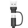 USB 3.2 Gen 1 (3.1 Gen 1) cable Speedlink SL-460101-BK, 3 m, USB A/USB C to USB C, black