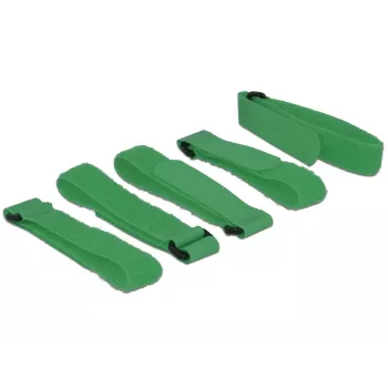 Hook/Loop Fastener DeLOCK 18706 Green 5 pcs