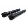 Karaoke microphone MEDIA-TECH MT395 Accent Pro — wired, black, on/off switch, max range 20 m, pack of 2