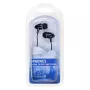In-ear wired headphones VAKOSS LT-437EX, binaural, 3.5 mm, 1 m cable, 32 Ω, 20–20000 Hz, closed, black