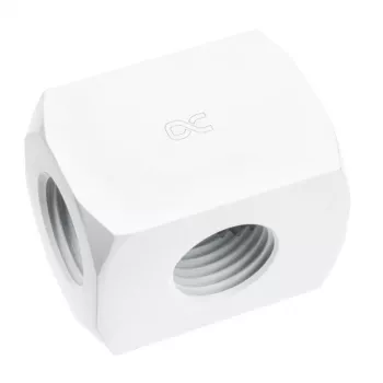 Water block Alphacool 17629 Brass White 22x30x22mm