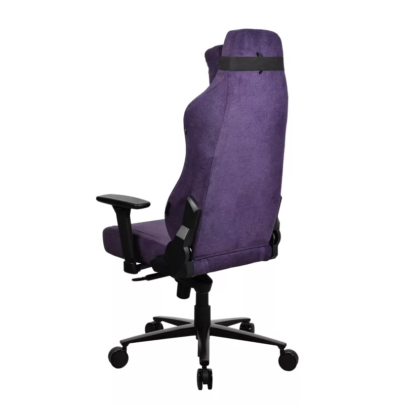 Gaming chair Arozzi Vernazza SoftFabric Purple — ergonomic design, adjustable armrests and height