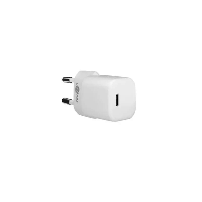 Indoor AC Fast Charger GOOBAY 59716 — USB-C, 30 W, White
