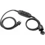 Extension cable AS Schwabe 45222 with RCD, 1.5 m length, grounded plug and socket