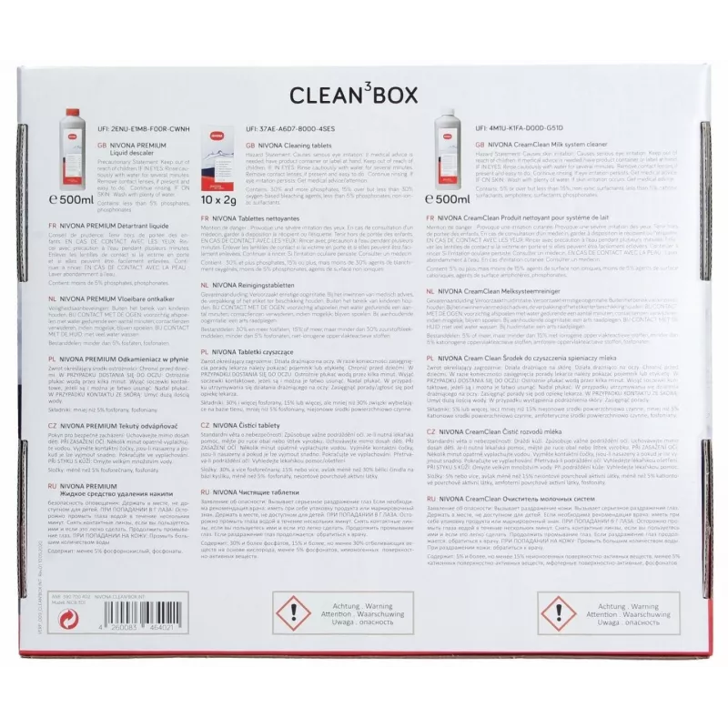Cleaning set Nivona Clean3Box 3 pcs (model 390700402) for Nivona coffee machines