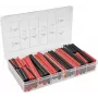 ChiliTec Heat-Shrink Tubing Set 142-piece adhesive black/Red Shrink Ratio 3:1 (22907)