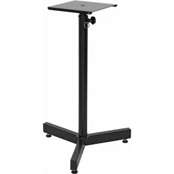 Omnitronic EUMO-2 monitor stand, telescopic height-adjustable, 1 pc