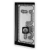 Stealkey Customs Distroplate NV7 D-RGB white – Distroplate for PC water cooling, model NV7, D-RGB lighting, white finish