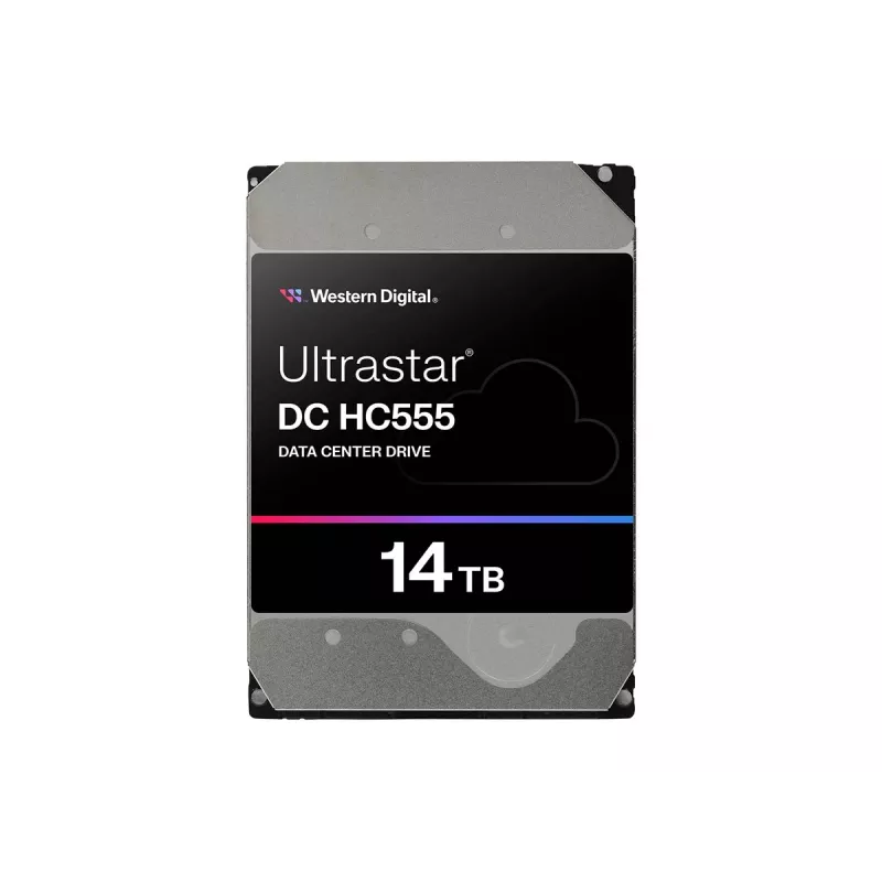 WD Ultrastar DC HC555 - Festplatte - Datencenter - 14TB - intern - 3,5 (8,9 cm) - SATA 6Gb/s - 7200 rpm - Puffer: 512MB (0B48721)