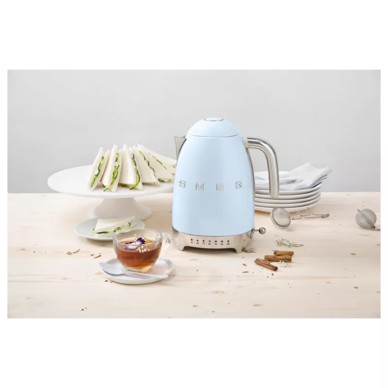 SMEG Electric Kettle 50s Style KLF04PBEU, Pastel Blue