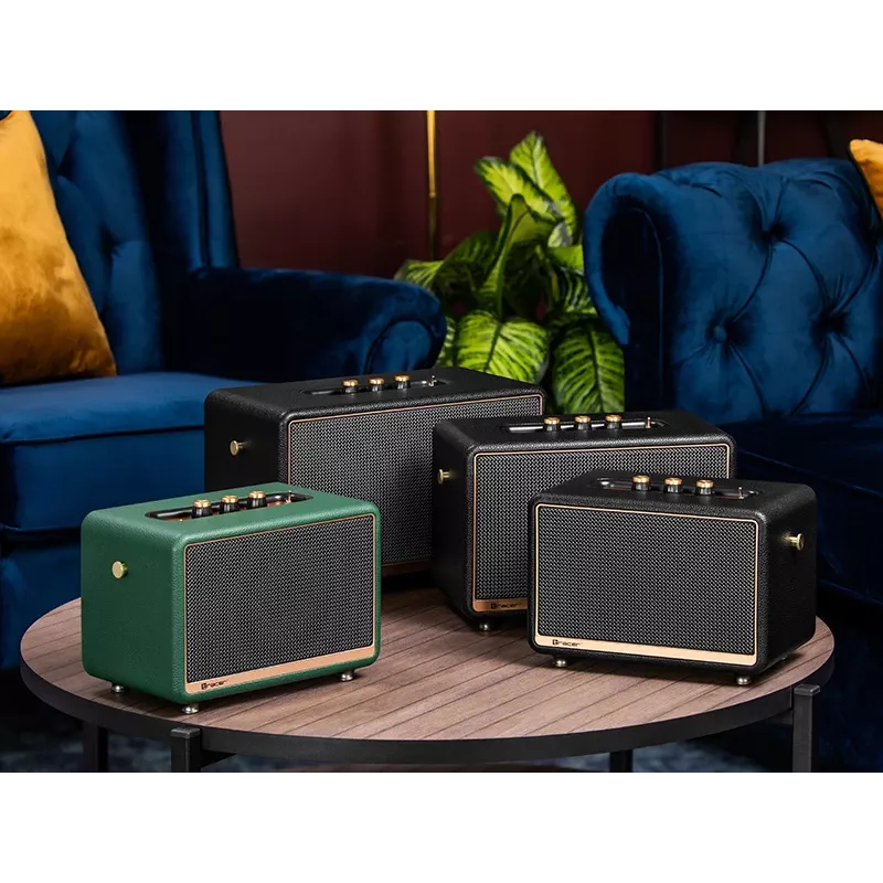 Stereo Portable Speaker Tracer M30 TWS BT Black, Gold
