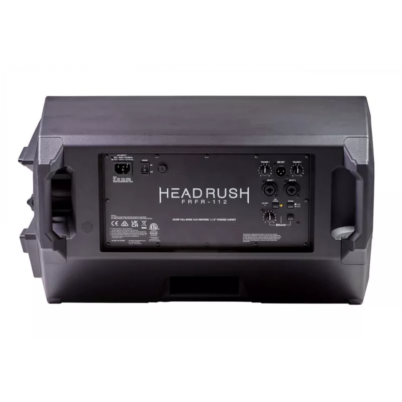 Guitar Column HEADRUSH FRFR-112 MK2 2000W, Bluetooth 5.0, 2x Combo XLR/TRS, XLR Out, 132 dB SPL