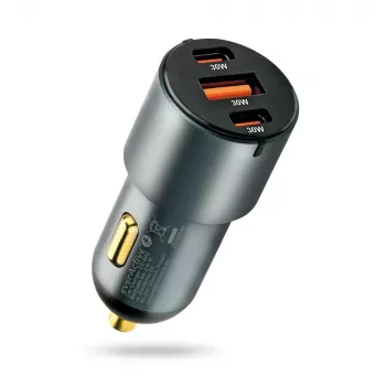 Car charger everActive CC-40Q QC3.0 60W, USB car power adapter for charging mobile devices