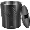 Ice bucket Lurch 00240795 stainless steel double-wall dark grey 1.5 L, Ø14.8 cm H18.5 cm