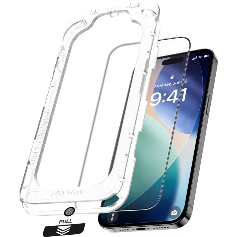 Screen protector glass Nevox NEVOGLASS 3D for iPhone Air 6.6 inch EASY APP