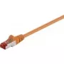 Goobay 92457 Network Cable 0,15 m Cat6 S/FTP (S-STP) Orange (92457)