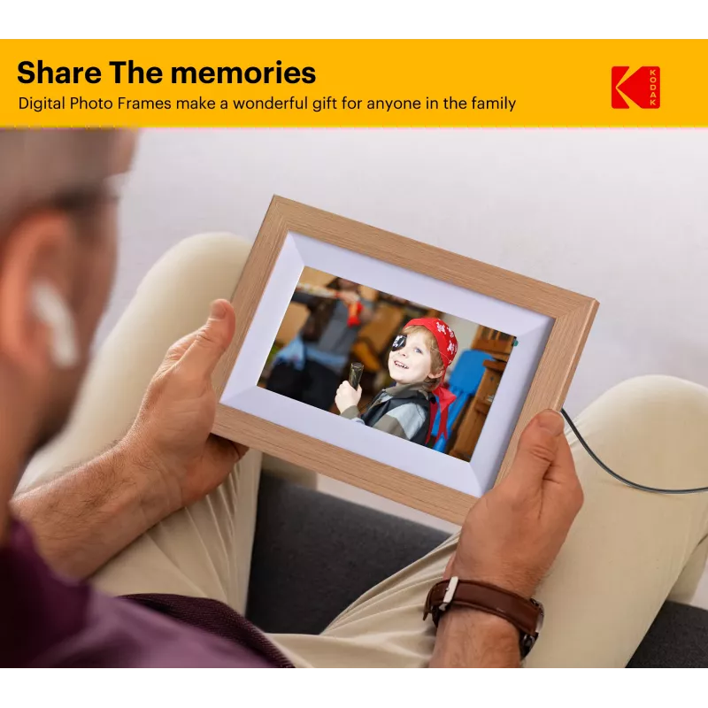 Kodak 7 Digital Photo Frame Wi-Fi RCF-702W