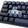 Ducky One 3 Cosmic Blue Mini Gaming Keyboard, RGB LED - MX-Blue (US)