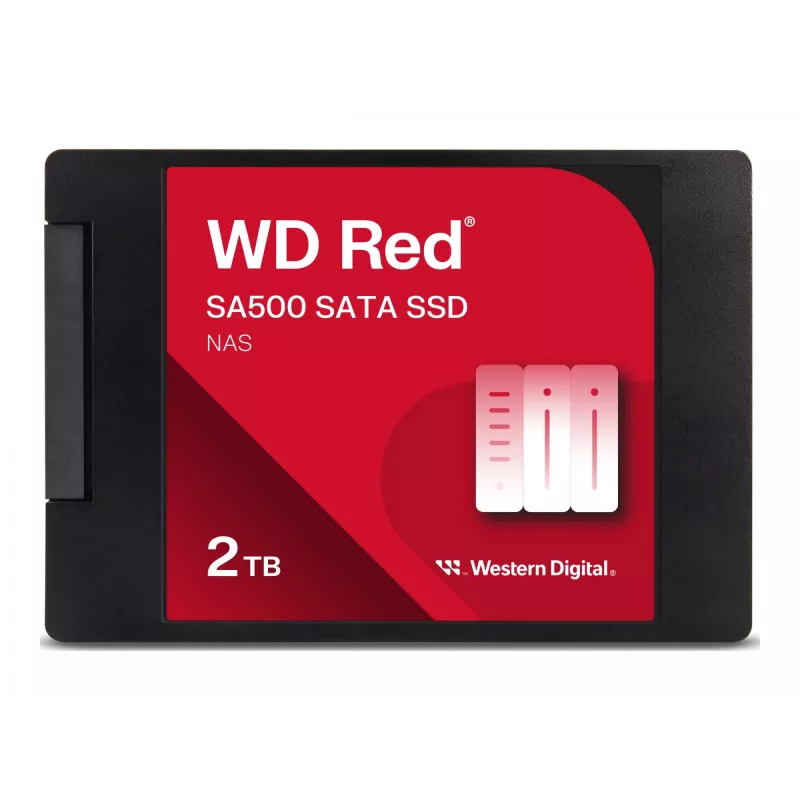 SSD Drive Western Digital Red SA500 2TB 2.5inch SATA III, 3D NAND, NAS