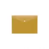 Envelope with print Forpus, A4, plastic, yellow, transparent