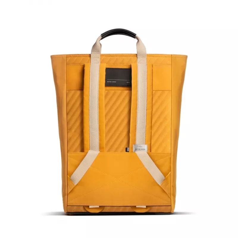 Casual backpack Native Union W.F.A Backpack Yellow 100% recycled PET