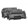 HP 55X 2-pack High Yield Black Original LaserJet Toner Cartridges